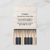  pianoleraar visitekaartje (Achterkant)