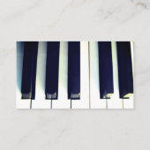 Pianoleraar Visitekaartje (Achterkant)