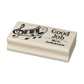 Pianoleraren Goed Werk Rubber Stamp Rubberstempel (Stempel)