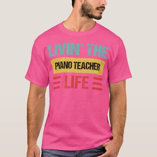 Pianolerares T-shirt (Voorkant)