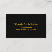 Pianoles, muziekVisitekaartje Visitekaartje (Achterkant)