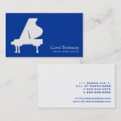 Pianoles Visitekaartje (Voorkant / Achterkant)