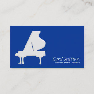Pianoles Visitekaartje