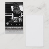 Pianolessen en muziekdocenten visitekaartje (Voorkant / Achterkant)