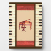 pianoletoetsen antiek fotoplaque op pianostoelenba fotoplaat (voorkant)