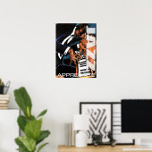 Pianoman Poster (Thuiskantoor)