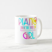 Pianomeisje Koffiemok (Voorkant rechts)