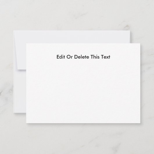 Pianomuziek thema bedankkaart (Achterkant)