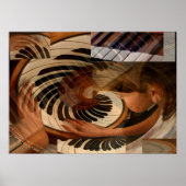 Pianooefening Poster (Voorkant)