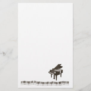 Pianopapierwerk Briefpapier
