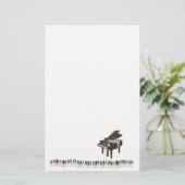 Pianopapierwerk Briefpapier (Staand voorkant)