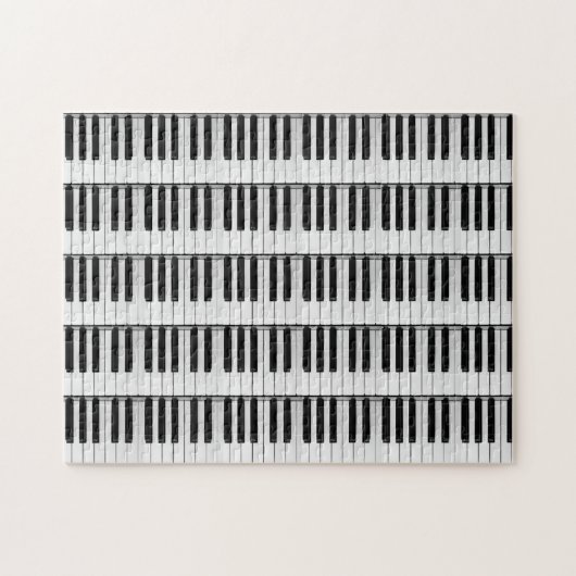 Pianopatroon Legpuzzel (Horizontaal)