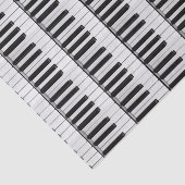 Pianopatroon Tissuepapier (Detail)