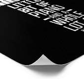 Pianopianist alles wat ik vandaag nodig heb is een poster (Hoek)