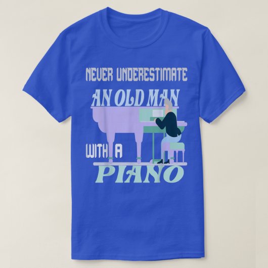 Pianopianist T-shirt (Design voorkant)