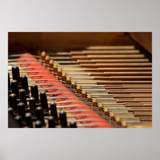 pianoPinblock en Strings Print (Voorkant)