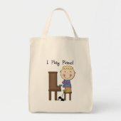 PianoPlayer-overhemden en -cadeaus Tote Bag (Voorkant)