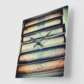 Pianorollen voor Antiek papier Vierkante Klok (Hoek)