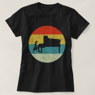 pianorretro silhouette 70s t-shirt