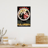 PIANOS CASA AMERICA 1930  bioscoopmusical Poster (Keuken)