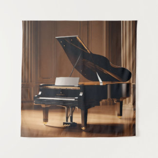 Piano's Dance #3 Wandkleed