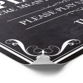 piano's waren bedoeld om geplakt te worden poster (Hoek)