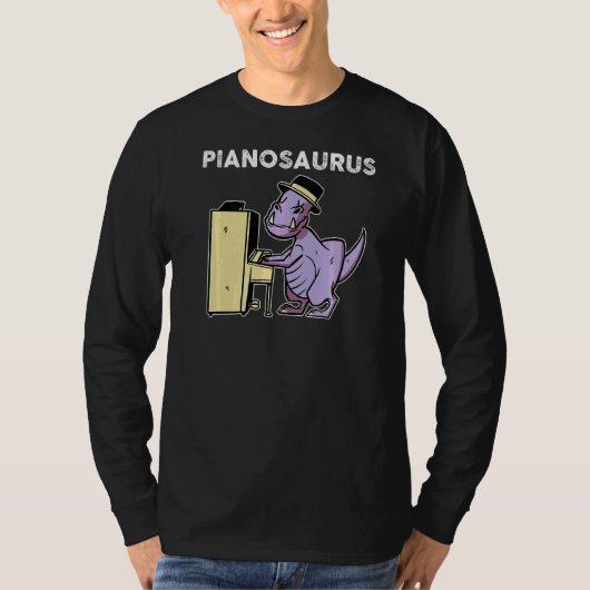 Pianosaurus-spelpiano T-shirt (Voorkant)