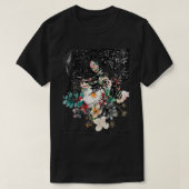 Pianoschets tekenen Abstracte kunst T-shirt (Design voorkant)