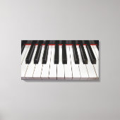 pianosleutels canvas afdruk (Voorkant)