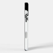 Pianosleutels en gouden Muzieknoten Case-Mate iPhone Case (Achterkant / Rechts)