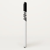 Pianosleutels en gouden Muzieknoten Case-Mate iPhone Case (Achterkant / rechts)