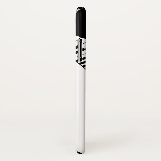 Pianosleutels en gouden Muzieknoten Case-Mate iPhone Case (Achterkant / rechts)