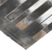 Pianosleutels en -noten - Waterverf en goud Tafelkleed (Gekanteld)