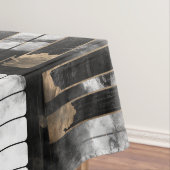 Pianosleutels en -noten - Waterverf en goud Tafelkleed (Voorbeeld)