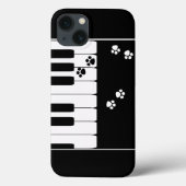 Pianosleutels en poten van katten Case-Mate iPhone case (Achterkant)