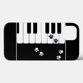 Pianosleutels en poten van katten Case-Mate iPhone case (Achterkant (horizontaal))