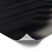 Pianosleutels met een rode roze poster (Hoek)