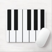 Pianosleutels - Muismat #1 (Met muis)