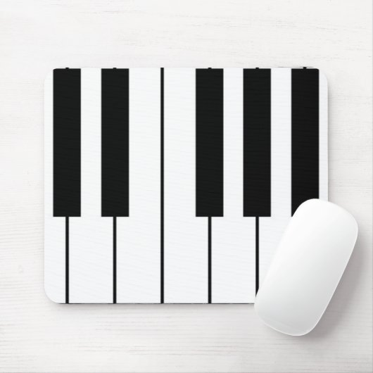 Pianosleutels - Muismat #1 (Met muis)