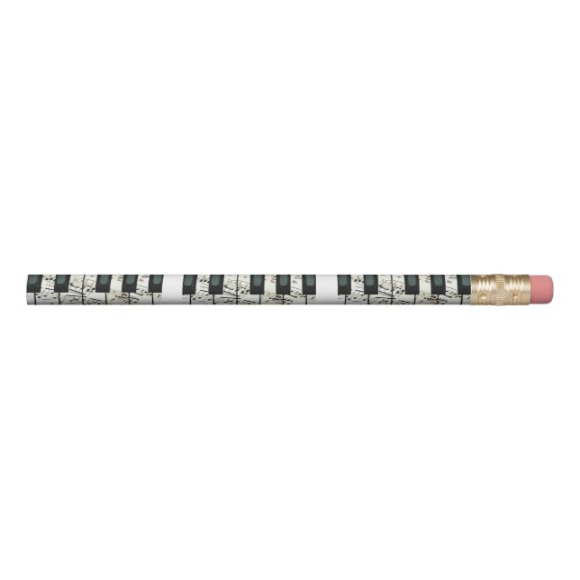 Pianosleutels Potlood (Voorkant)