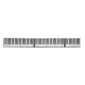 Pianosleutels Satijnen Lint (Voorkant)