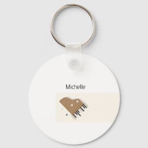 Pianosleutels sleutelhanger voor kinderen, pianist