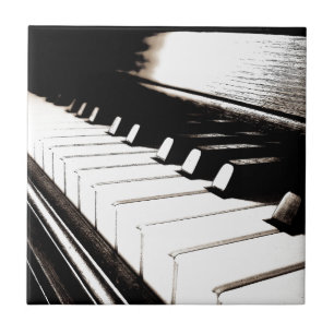 Pianosleutels Tegeltje