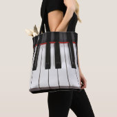 pianosleutels tote bag (Dichtbij)