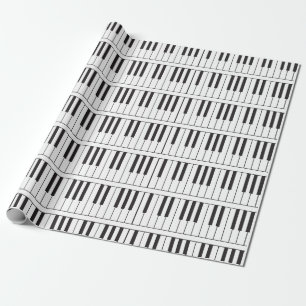 Pianosleutels — Verpakkingspapier Cadeaupapier
