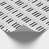 Pianosleutels — Verpakkingspapier Cadeaupapier (Hoek)