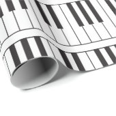 Pianosleutels — Verpakkingspapier Cadeaupapier (Rol Hoek)