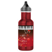 pianosleutels waterfles (Rechts)