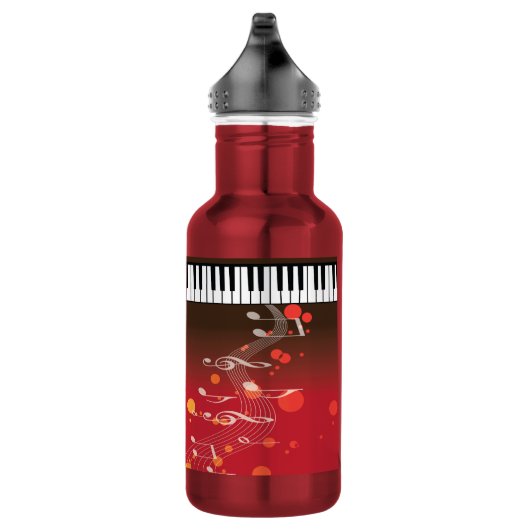 pianosleutels waterfles  (Rechts)