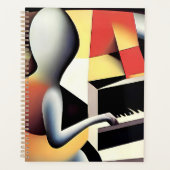 Pianospeler - Airbrush Art Planner (Voorkant)